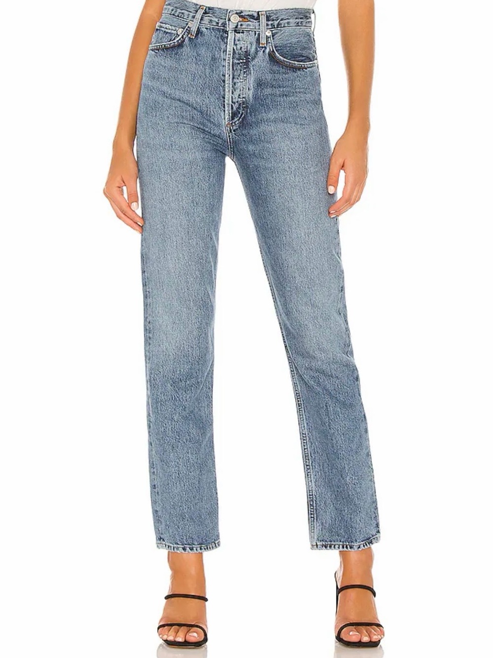 Agolde 90's Pinch Waist Jeans in Navigate